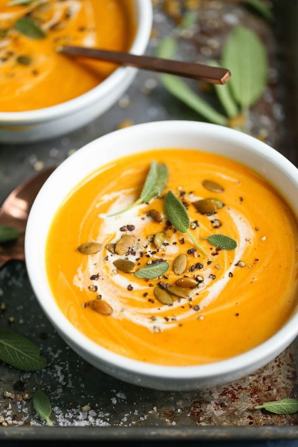 Pumpkin and Ginger soup